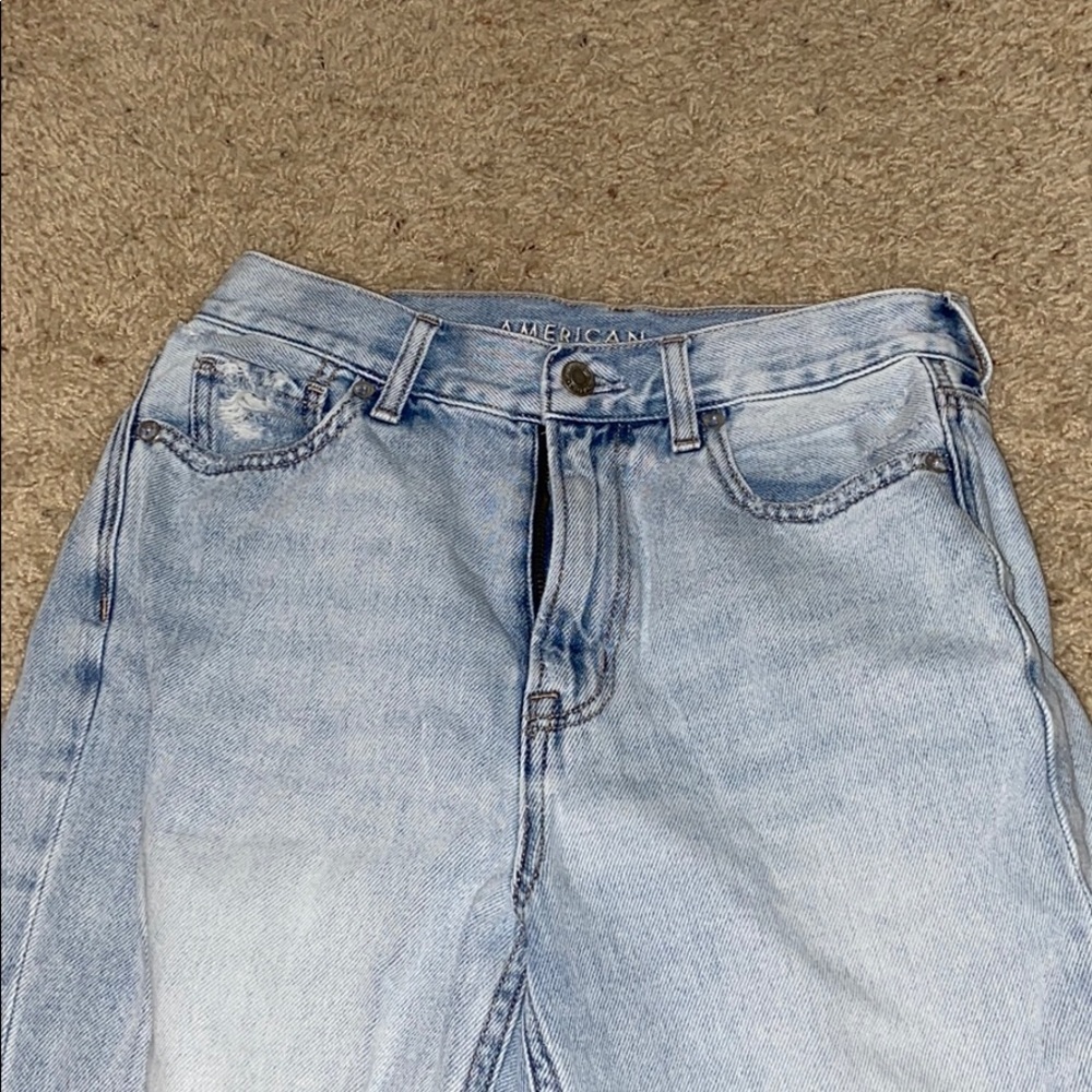 Light Wash Mom Jeans
